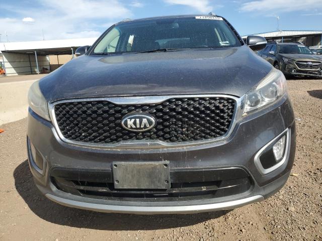 5XYPH4A11GG123428 - 2016 KIA SORENTO EX ნაცრისფერი ფოტო 5