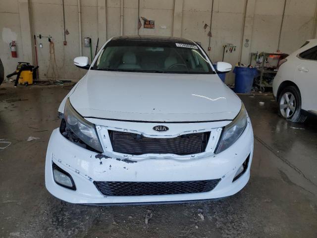 5XXGN4A75FG394718 - 2015 KIA OPTIMA EX WHITE photo 5