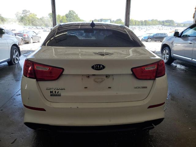 5XXGN4A75FG394718 - 2015 KIA OPTIMA EX WHITE photo 6