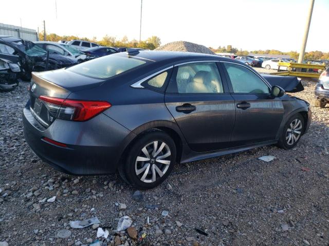 2HGFE2F27NH511659 - 2022 HONDA CIVIC LX GRAY photo 3