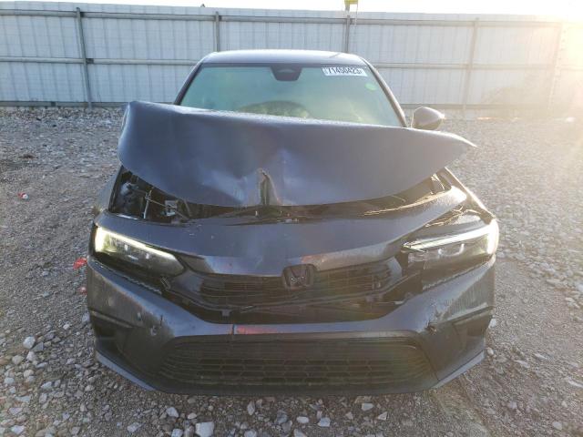 2HGFE2F27NH511659 - 2022 HONDA CIVIC LX GRAY photo 5