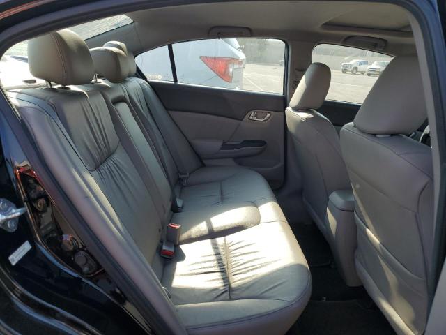 19XFB2F92CE366950 - 2012 HONDA CIVIC EXL შავი ფოტო 10