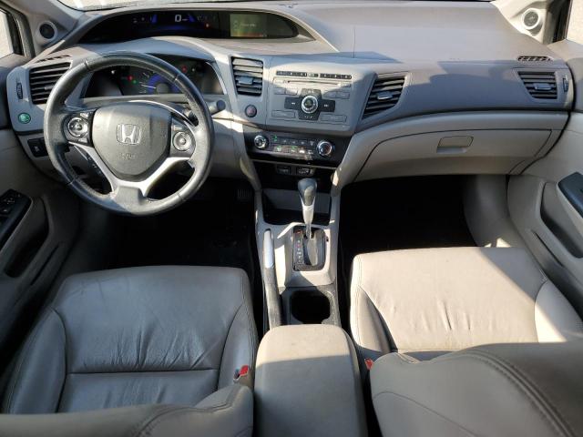 19XFB2F92CE366950 - 2012 HONDA CIVIC EXL შავი ფოტო 8