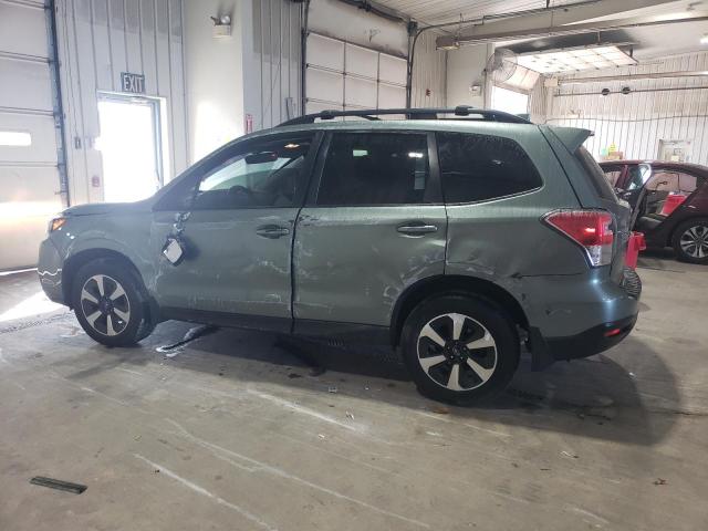 JF2SJAGC3JH548980 - 2018 SUBARU FORESTER 2.5I PREMIUM GREEN photo 2