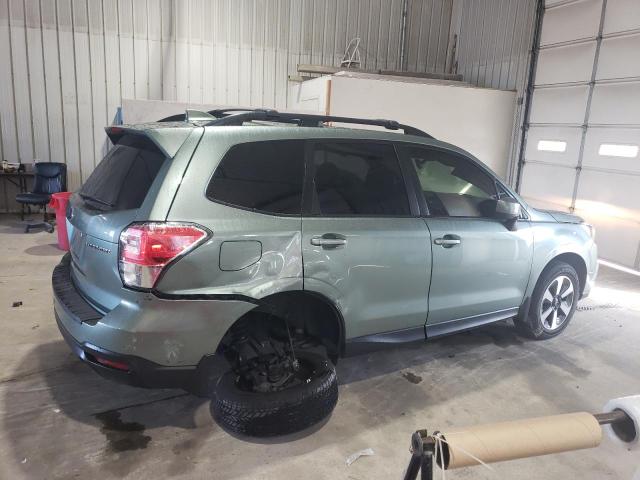 JF2SJAGC3JH548980 - 2018 SUBARU FORESTER 2.5I PREMIUM GREEN photo 3