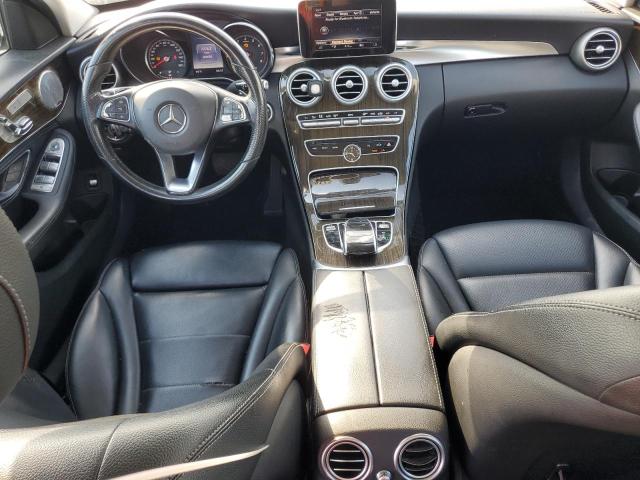 55SWF4KB3FU013462 - 2015 MERCEDES-BENZ C 300 4MATIC SILVER photo 8