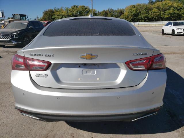 1G1ZE5SX2KF150345 - 2019 CHEVROLET MALIBU PREMIER SILVER photo 6