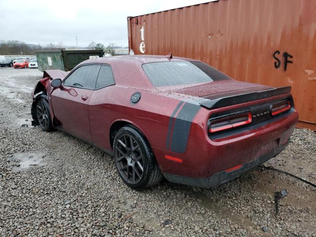 2C3CDZFJ8JH288129 - 2018 DODGE CHALLENGER R/T 392 BURGUNDY photo 2