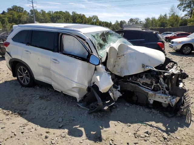 5TDJZRFH6KS604082 - 2019 TOYOTA HIGHLANDER SE WHITE photo 4