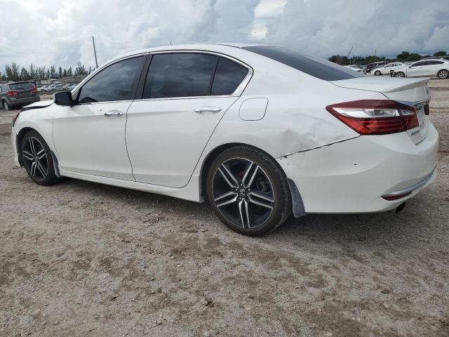 1HGCR2F57HA283019 - 2017 HONDA ACCORD SPORT თეთრი ფოტო 2