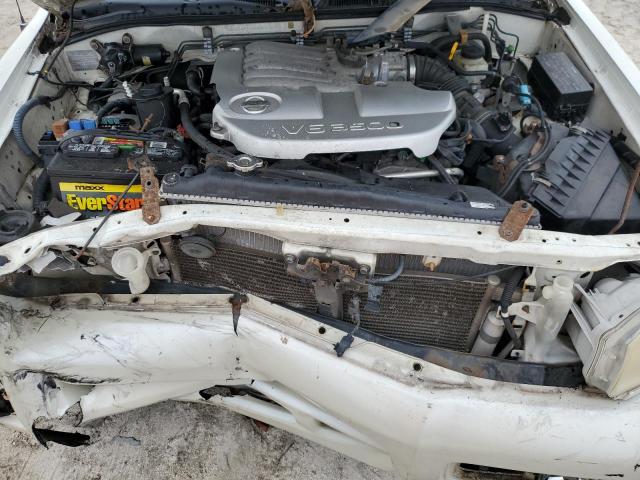 JN8DR09YX4W908222 - 2004 NISSAN PATHFINDER LE WHITE photo 12