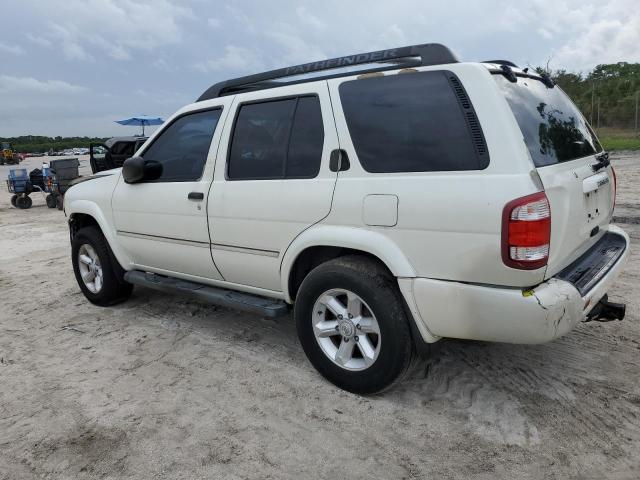 JN8DR09YX4W908222 - 2004 NISSAN PATHFINDER LE WHITE photo 2