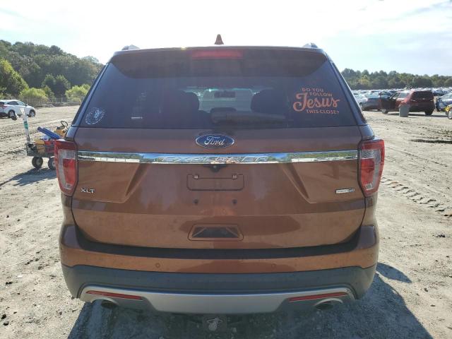 1FM5K8DH2HGA67907 - 2017 FORD EXPLORER XLT Narıncı foto 6