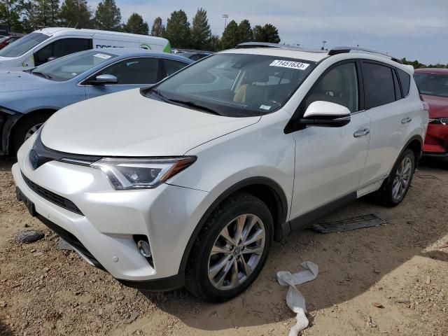 JTMDJREVXGD030522 - 2016 TOYOTA RAV4 HV LIMITED WHITE photo 1