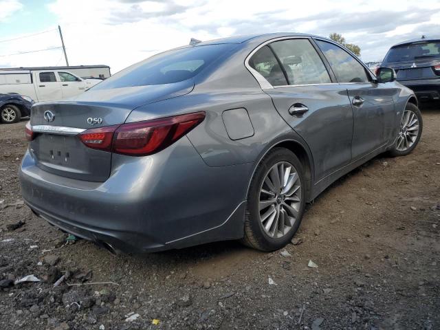 JN1EV7AR0JM437197 - 2018 INFINITI Q50 LUXE GRAY photo 3