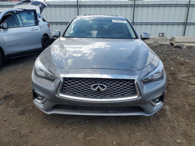 JN1EV7AR0JM437197 - 2018 INFINITI Q50 LUXE GRAY photo 5