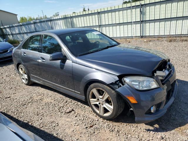 WDDGF8BB0AR105053 - 2010 MERCEDES-BENZ C 300 4MATIC GRAY photo 4