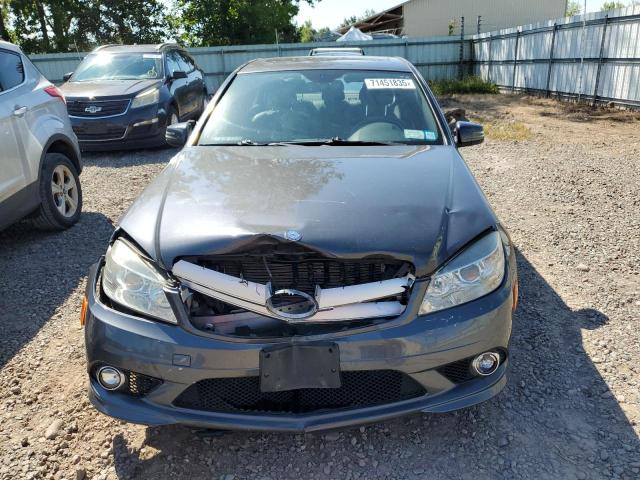 WDDGF8BB0AR105053 - 2010 MERCEDES-BENZ C 300 4MATIC GRAY photo 5
