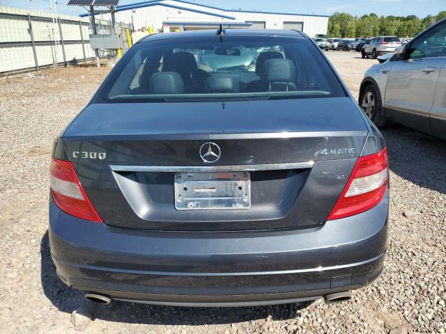 WDDGF8BB0AR105053 - 2010 MERCEDES-BENZ C 300 4MATIC GRAY photo 6