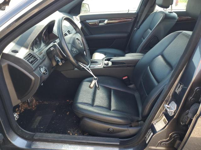 WDDGF8BB0AR105053 - 2010 MERCEDES-BENZ C 300 4MATIC GRAY photo 7