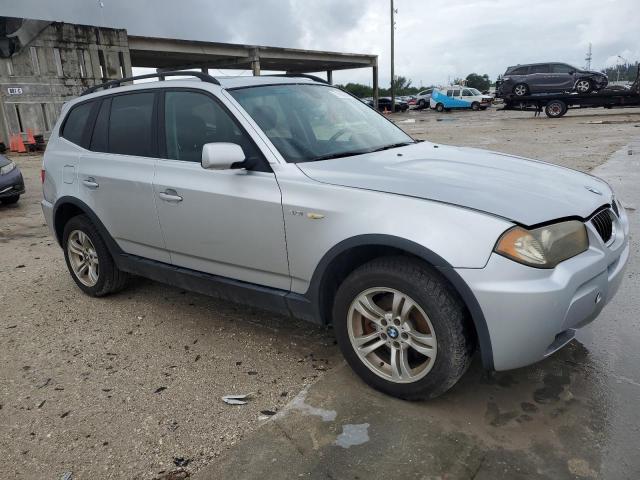 WBXPA934X6WA32321 - 2006 BMW X3 3.0I SILVER photo 4