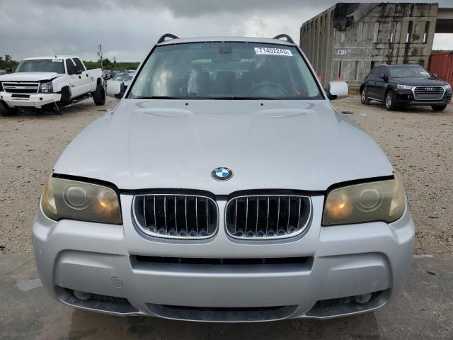 WBXPA934X6WA32321 - 2006 BMW X3 3.0I SILVER photo 5