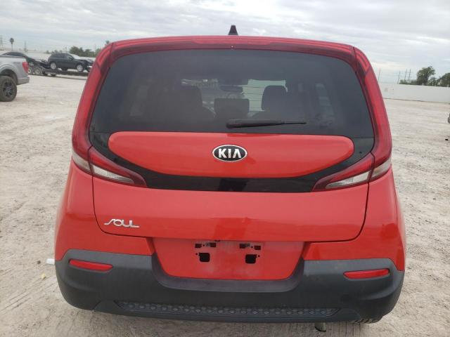 KNDJ23AU4L7069092 - 2020 KIA SOUL LX RED photo 6