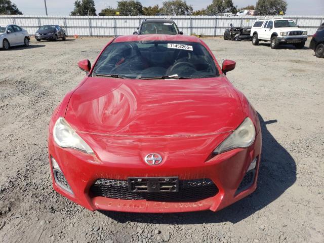 JF1ZNAA1XD1717646 - 2013 TOYOTA SCION FR-S RED photo 5