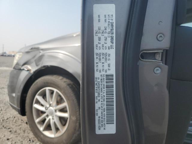 3C4PDDBG7DT638520 - 2013 DODGE JOURNEY SXT გრაფიტი ფოტო 13