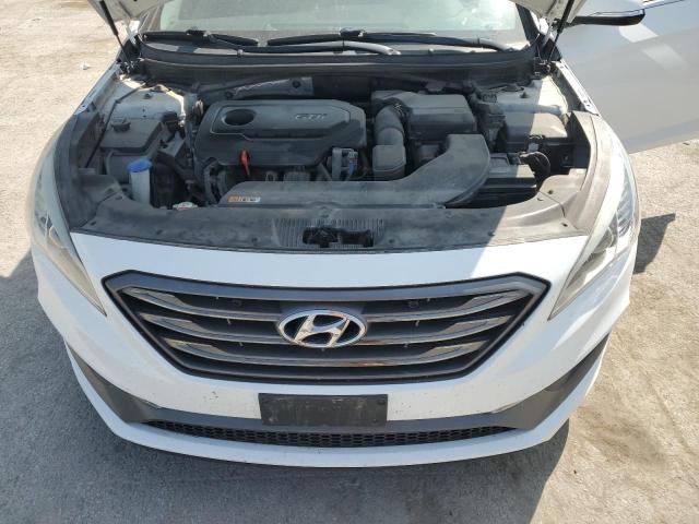 5NPE34AF5HH463600 - 2017 HYUNDAI SONATA SPORT WHITE photo 12