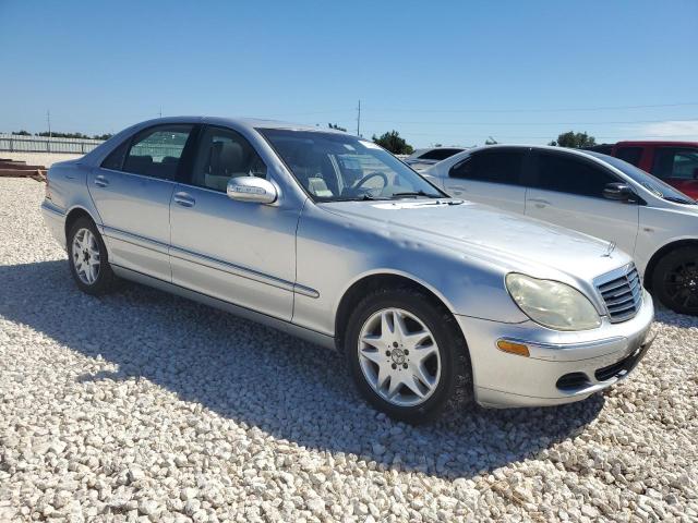 WDBNG70J83A340836 - 2003 MERCEDES-BENZ S 430 SILVER photo 4