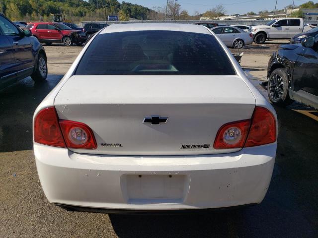 1G1ZA5EU6CF390450 - 2012 CHEVROLET MALIBU LS WHITE photo 6