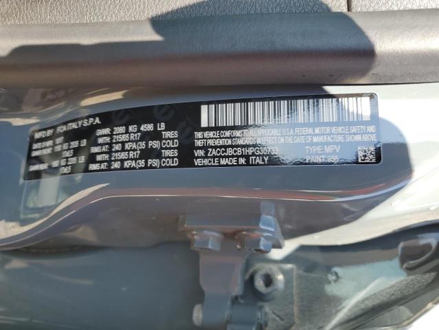 ZACCJBCB1HPG30733 - 2017 JEEP RENEGADE TRAILHAWK TURQUOISE photo 13