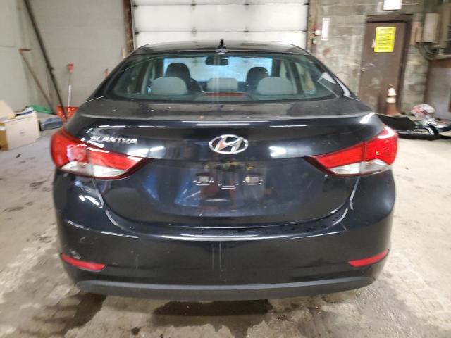 5NPDH4AE4EH499066 - 2014 HYUNDAI ELANTRA SE BLACK photo 6