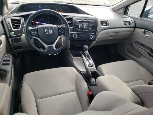 2HGFB2F57DH560720 - 2013 HONDA CIVIC LX SILVER photo 8