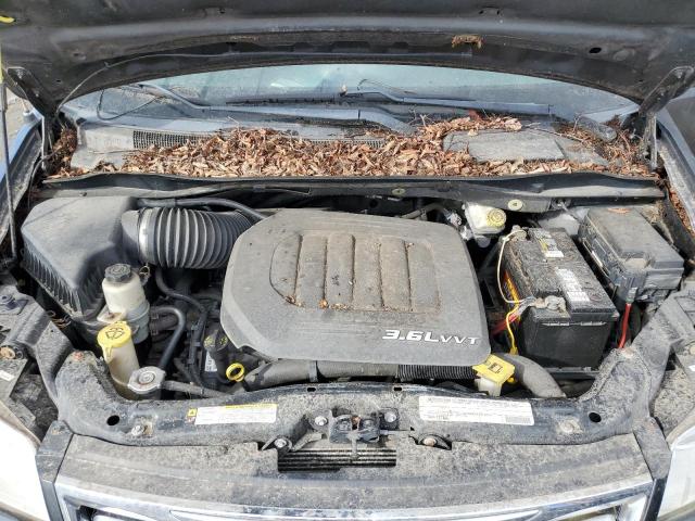 2A4RR5DG2BR675322 - 2011 CHRYSLER TOWN & COU TOURING BLACK photo 12