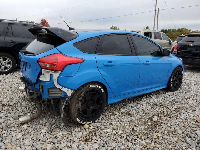 WF0DP3TH0J4127032 - 2018 FORD FOCUS RS BLUE photo 3