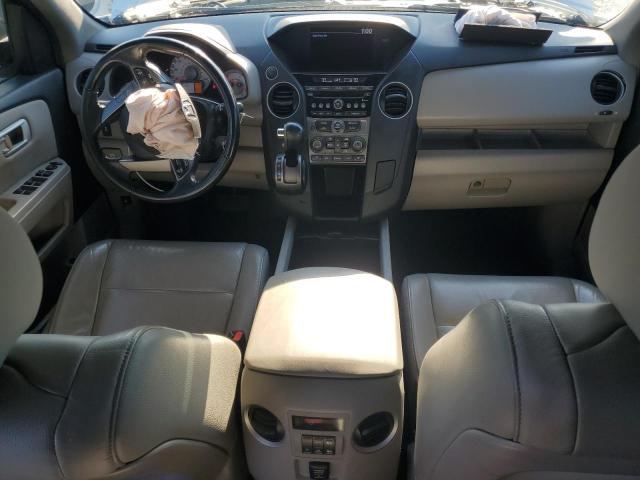 5FNYF3H5XFB013027 - 2015 HONDA PILOT EXL SILVER photo 8