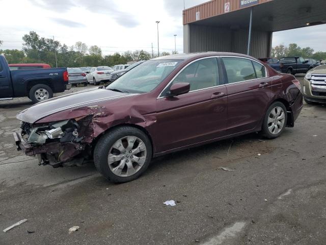 1HGCP2F73AA056326 - 2010 HONDA ACCORD EX BURGUNDY photo 1