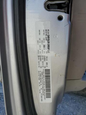 2A4RR5D12AR153400 - 2010 CHRYSLER TOWN & COU TOURING SILVER photo 13