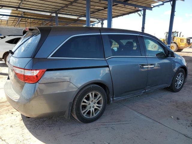 5FNRL5H60CB065960 - 2012 HONDA ODYSSEY EXL GRAY photo 3