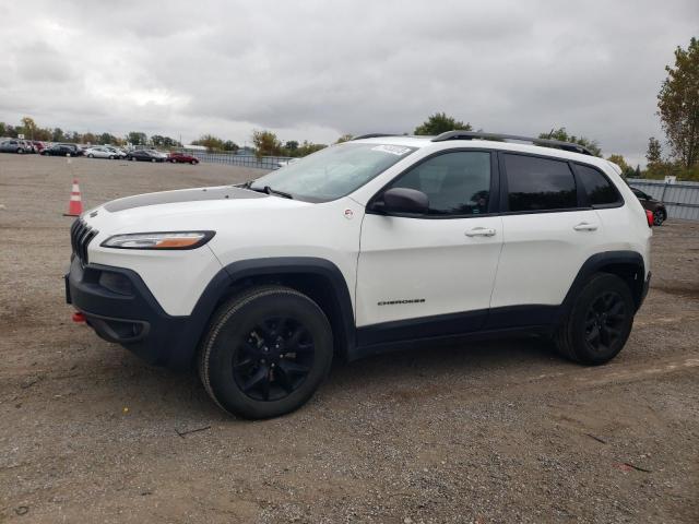 1C4PJMBS7FW692359 - 2015 JEEP CHEROKEE TRAILHAWK WHITE photo 1