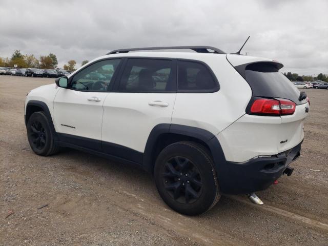 1C4PJMBS7FW692359 - 2015 JEEP CHEROKEE TRAILHAWK WHITE photo 2