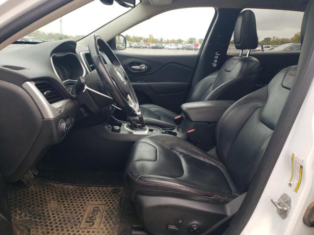 1C4PJMBS7FW692359 - 2015 JEEP CHEROKEE TRAILHAWK WHITE photo 7