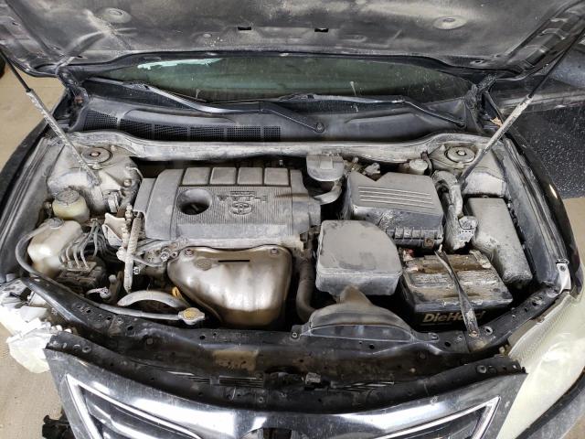 4T4BF3EK8AR083384 - 2010 TOYOTA CAMRY BASE BLACK photo 11