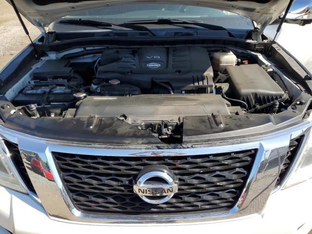 JN8AY2NE2H9700126 - 2017 NISSAN ARMADA PLATINUM WHITE photo 12
