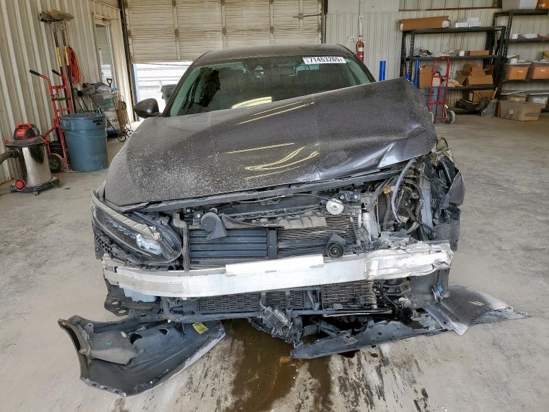 1HGCV3F1XKA001056 - 2019 HONDA ACCORD HYBRID GRAY photo 5