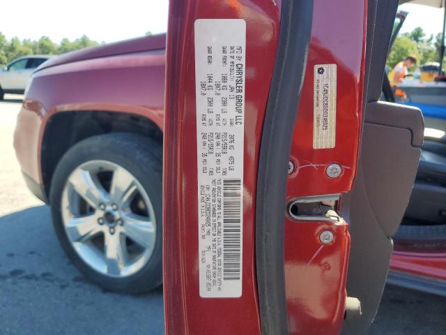 1C4NJDCB8DD246025 - 2013 JEEP COMPASS LIMITED RED photo 14