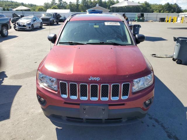 1C4NJDCB8DD246025 - 2013 JEEP COMPASS LIMITED RED photo 5
