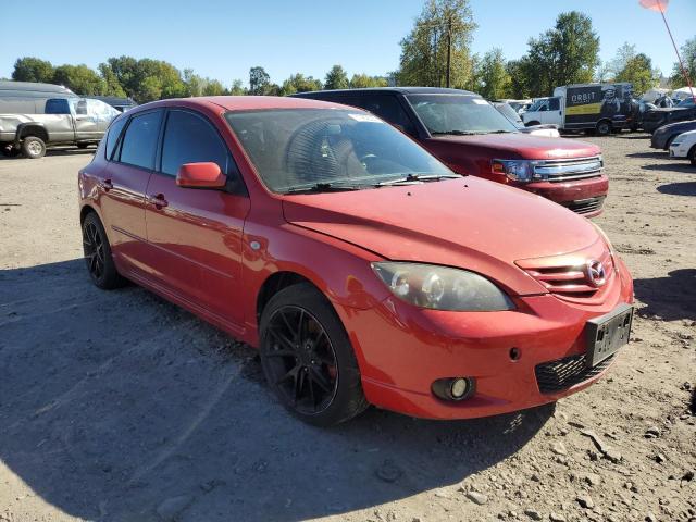 JM1BK143341131128 - 2004 MAZDA 3 HATCHBACK RED photo 4